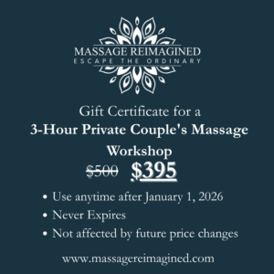 3-Hour Private Couple's Massage Workshop
