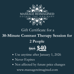 30-Minute Contrast Therapy Session for 2 People