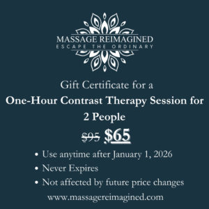 One-Hour Contrast Therapy Session for 2 People